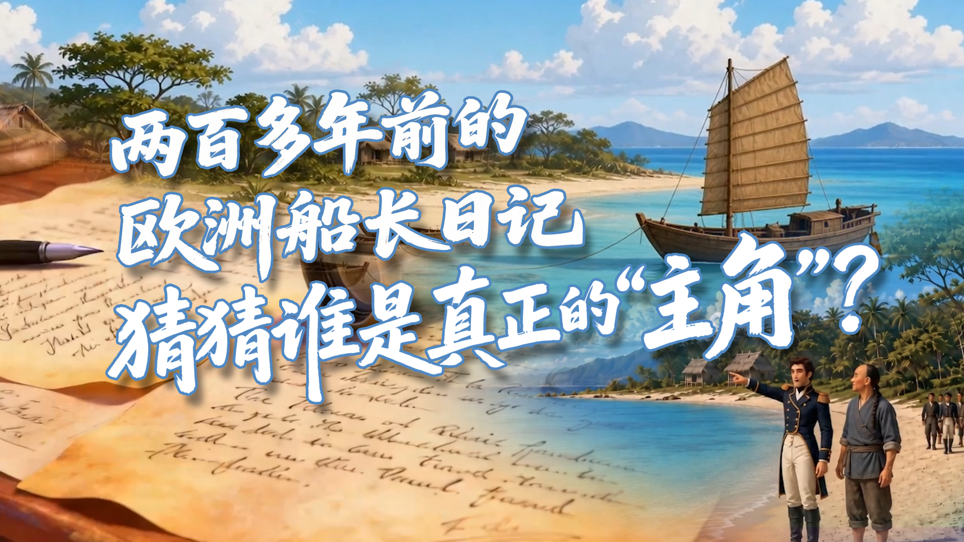 两百多年前的西方船长日记，主角是谁？
